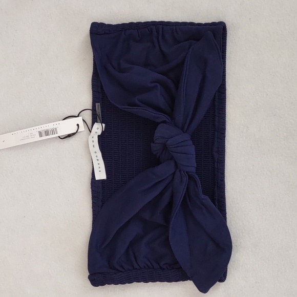 New Susana Monaco 50's Crop Top Size L - Picture 4 of 8